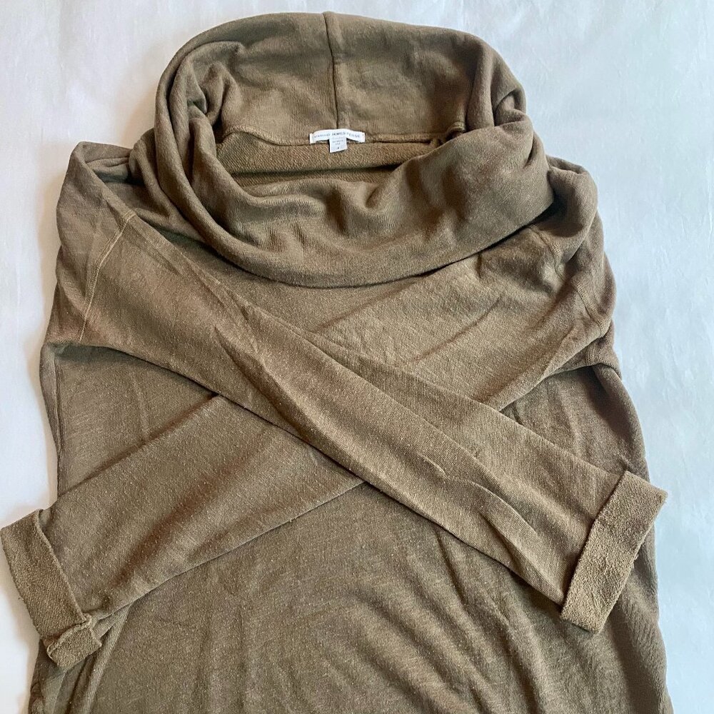 James Perse Cowl Neck Sweater